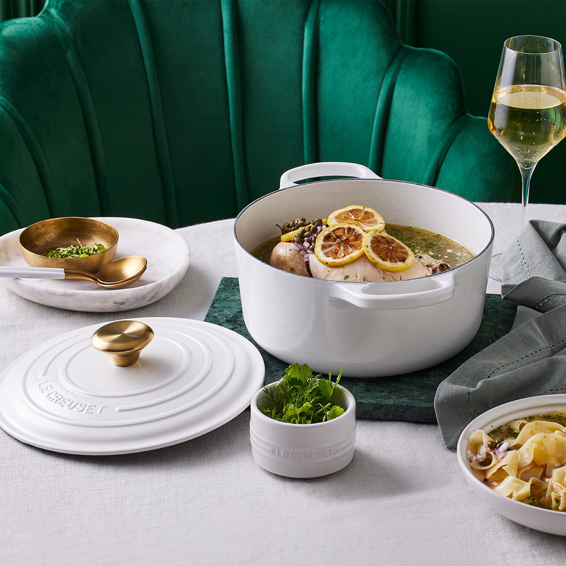 Le Creuset Signature White Collection | Williams Sonoma Australia
